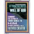 LET THEM THAT SUFFER ACCORDING TO THE WILL OF GOD  Christian Quotes Portrait  GWABIDE12265  "16X24"