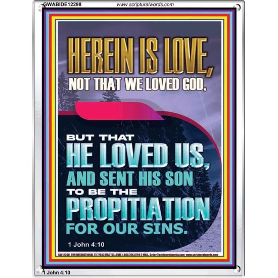 THE PROPITIATION FOR OUR SINS  Art & Wall Décor  GWABIDE12298  