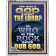 WHO IS THE ROCK SAVE OUR GOD  Art & Décor Portrait  GWABIDE12348  