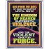 THE KINGDOM OF HEAVEN SUFFERETH VIOLENCE AND THE VIOLENT TAKE IT BY FORCE  Bible Verse Wall Art  GWABIDE12389  "16X24"