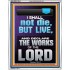 I SHALL NOT DIE BUT LIVE AND DECLARE THE WORKS OF THE LORD  Christian Paintings  GWABIDE13044  "16X24"