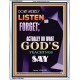 DO WHAT GOD'S TEACHINGS SAY  Children Room Portrait  GWABIDE9393  