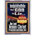 IMPOSSIBLE FOR GOD TO LIE  Children Room Portrait  GWABIDE9997  "16X24"