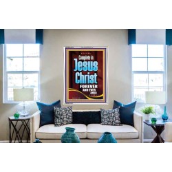 COMPLETE IN JESUS CHRIST FOREVER  Children Room Portrait  GWABIDE10015  "16X24"