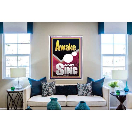 AWAKE AND SING  Bible Verse Portrait  GWABIDE12293  