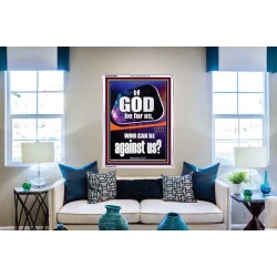 GOD IS FOR US AND WE SHALL NOT FEAR  Church Portrait  GWABIDE9861  "16X24"