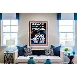 GRACE MERCY AND PEACE FROM GOD  Ultimate Power Portrait  GWABIDE9993  "16X24"