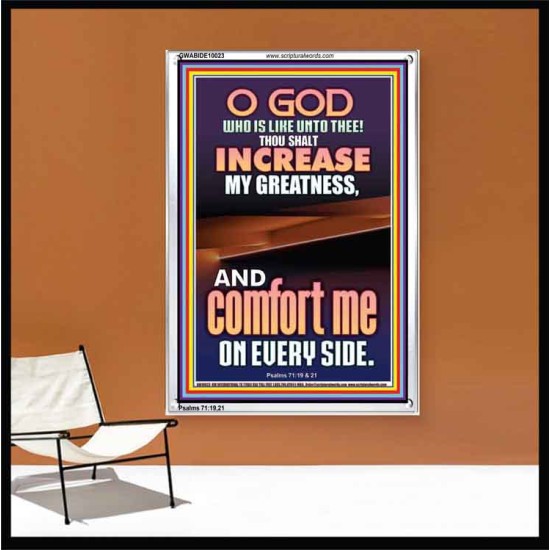 O GOD INCREASE MY GREATNESS  Church Portrait  GWABIDE10023  