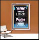 LET EVERY THING THAT HATH BREATH PRAISE THE LORD  Large Portrait Scripture Wall Art  GWABIDE10066  