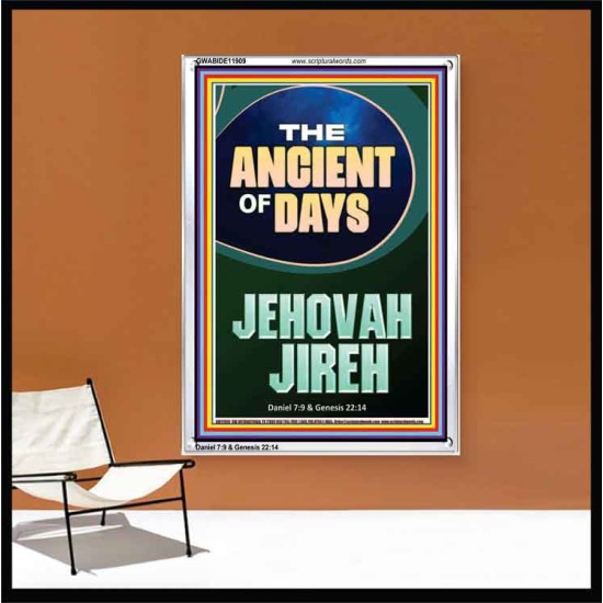 THE ANCIENT OF DAYS JEHOVAH JIREH  Unique Scriptural Picture  GWABIDE11909  