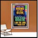 FROM THE RISING OF THE SUN AND THE WEST THERE IS NONE BESIDE ME  Affordable Wall Art  GWABIDE12308  