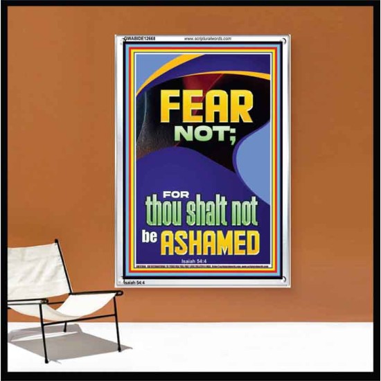FEAR NOT FOR THOU SHALT NOT BE ASHAMED  Children Room  GWABIDE12668  