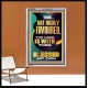 HIGHLY FAVOURED THE LORD IS WITH THEE BLESSED ART THOU  Scriptural Wall Art  GWABIDE13002  