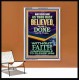 AS THOU HAST BELIEVED SO BE IT DONE UNTO THEE  Scriptures Décor Wall Art  GWABIDE13006  