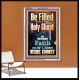 BE FILLED WITH THE HOLY GHOST  Righteous Living Christian Portrait  GWABIDE9994  