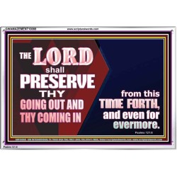THY GOING OUT AND COMING IN IS PRESERVED  Wall Décor  GWAMAZEMENT10088  "32X24"