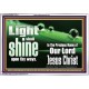 THE LIGHT SHINE UPON THEE  Custom Wall Décor  GWAMAZEMENT10314  