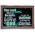 DIRECT YOUR HEARTS INTO THE LOVE OF GOD  Art & Décor Acrylic Frame  GWAMAZEMENT10327  "32X24"