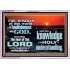 THE FEAR OF THE LORD BEGINNING OF WISDOM  Inspirational Bible Verses Acrylic Frame  GWAMAZEMENT10337  "32X24"