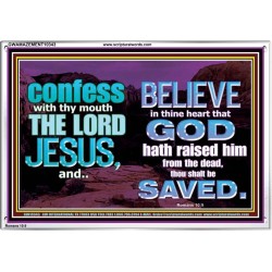 IN CHRIST JESUS IS ULTIMATE DELIVERANCE  Bible Verse for Home Acrylic Frame  GWAMAZEMENT10343  "32X24"