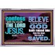 IN CHRIST JESUS IS ULTIMATE DELIVERANCE  Bible Verse for Home Acrylic Frame  GWAMAZEMENT10343  