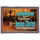 CHRIST JESUS OUR ADVOCATE WITH THE FATHER  Bible Verse for Home Acrylic Frame  GWAMAZEMENT10344  