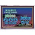 IT PAYS TO PLEASE THE LORD GOD ALMIGHTY  Church Picture  GWAMAZEMENT10359  "32X24"