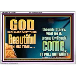 GOD HATH MADE EVERYTHING BEAUTIFUL ALLELUIA  Children Room  GWAMAZEMENT10360  "32X24"