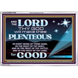 BE PLENTEOUS IN EVERY WORK OF THINE HAND  Children Room  GWAMAZEMENT10369  "32X24"