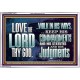 WALK IN ALL THE WAYS OF THE LORD  Righteous Living Christian Acrylic Frame  GWAMAZEMENT10375  