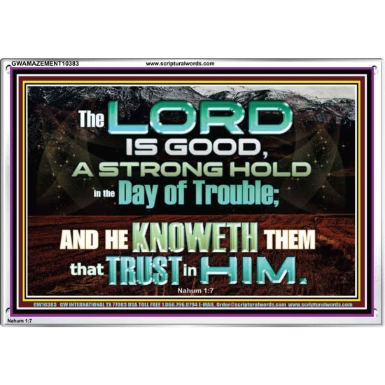 TRY HIM THE LORD IS GOOD ALL THE TIME  Ultimate Power Picture  GWAMAZEMENT10383  