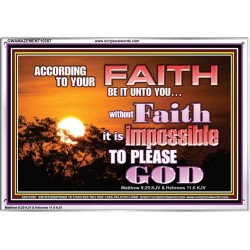 ACCORDING TO YOUR FAITH BE IT UNTO YOU  Children Room  GWAMAZEMENT10387  