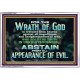 UNGODLINESS AND UNRIGHTEOUSNESS OUTLAW IN ETERNITY  Righteous Living Christian Acrylic Frame  GWAMAZEMENT10402  