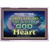 DO THE WILL OF GOD FROM THE HEART  Unique Scriptural Acrylic Frame  GWAMAZEMENT10426  "32X24"