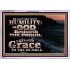 BE CLOTHED WITH HUMILITY FOR GOD RESISTETH THE PROUD  Scriptural Décor Acrylic Frame  GWAMAZEMENT10441  "32X24"