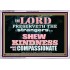 SHEW KINDNESS AND BE COMPASSIONATE  Christian Quote Acrylic Frame  GWAMAZEMENT10462  "32X24"