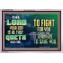 THE LORD IS WITH YOU TO SAVE YOU  Christian Wall Décor  GWAMAZEMENT10489  "32X24"