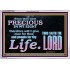 YOU ARE PRECIOUS IN THE SIGHT OF THE LIVING GOD  Modern Christian Wall Décor  GWAMAZEMENT10490  "32X24"