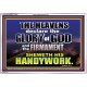 THE HEAVENS DECLARE THE GLORY OF THE LORD  Christian Wall Art Wall Art  GWAMAZEMENT10491  