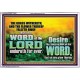 THE WORD OF THE LORD ENDURETH FOR EVER  Christian Wall Décor Acrylic Frame  GWAMAZEMENT10493  