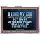 WHOM I HAVE IN HEAVEN BUT THEE O LORD  Bible Verse Acrylic Frame  GWAMAZEMENT10512  