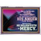 THE LORD DELIGHTETH IN MERCY  Contemporary Christian Wall Art Acrylic Frame  GWAMAZEMENT10564  