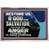 GOD OF OUR SALVATION  Scripture Wall Art  GWAMAZEMENT10573  "32X24"