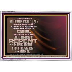 AN APPOINTED TIME TO MAN UPON EARTH  Art & Wall Décor  GWAMAZEMENT10588  "32X24"