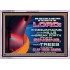 YOU WILL GO OUT WITH JOY AND BE GUIDED IN PEACE  Custom Inspiration Bible Verse Acrylic Frame  GWAMAZEMENT10618  "32X24"
