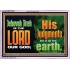 JEHOVAH JIREH IS THE LORD OUR GOD  Children Room  GWAMAZEMENT10660  "32X24"