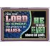 THE LORD IS GREAT AND GREATLY TO BE PRAISED  Unique Scriptural Acrylic Frame  GWAMAZEMENT10681  "32X24"