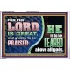 THE LORD IS GREAT AND GREATLY TO BE PRAISED  Unique Scriptural Acrylic Frame  GWAMAZEMENT10681  