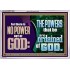 THERE IS NO POWER BUT OF GOD THE POWERS THAT BE ARE ORDAINED OF GOD  Church Acrylic Frame  GWAMAZEMENT10686  "32X24"