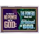 THERE IS NO POWER BUT OF GOD THE POWERS THAT BE ARE ORDAINED OF GOD  Church Acrylic Frame  GWAMAZEMENT10686  